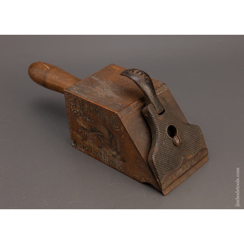 Rare FOX MFG. CO. Patented Scraper Plane with Full Decal – 115107