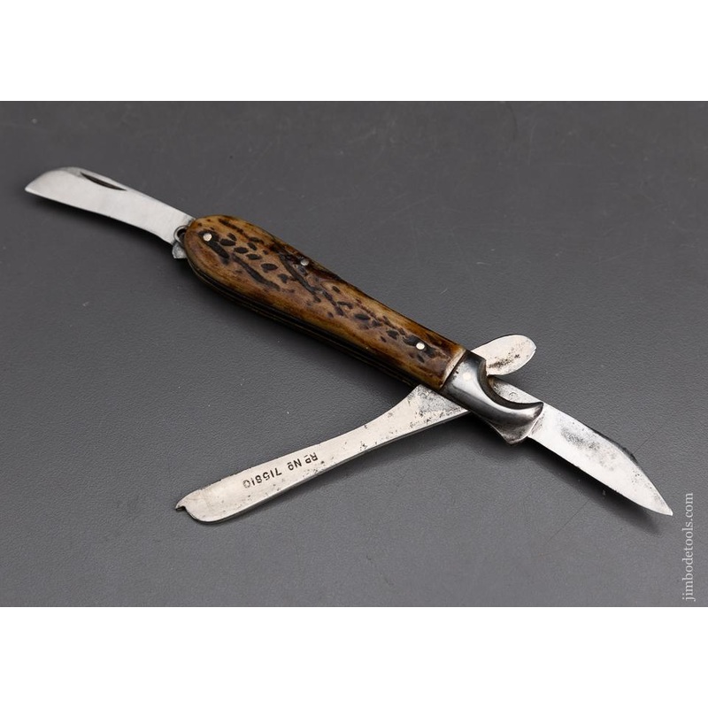 Rare WADE & BUTCHER Combination Tool Folding Knife & Pruning Tool – 95907