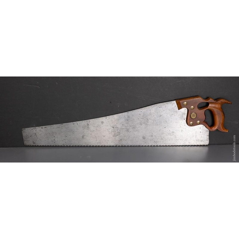 Really Fine DISSTON D-8 Thumbhole Rip Hand Saw – 95935