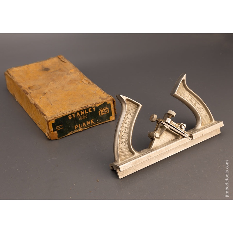 STANLEY No. 148 Double Tongue & Groove Plane Mint in Box – 115151