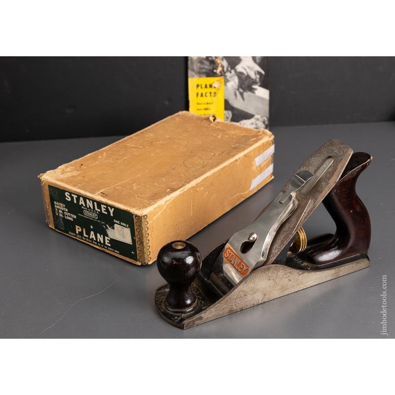 STANLEY No. 4 Smooth Plane in its Original Box – 95900
