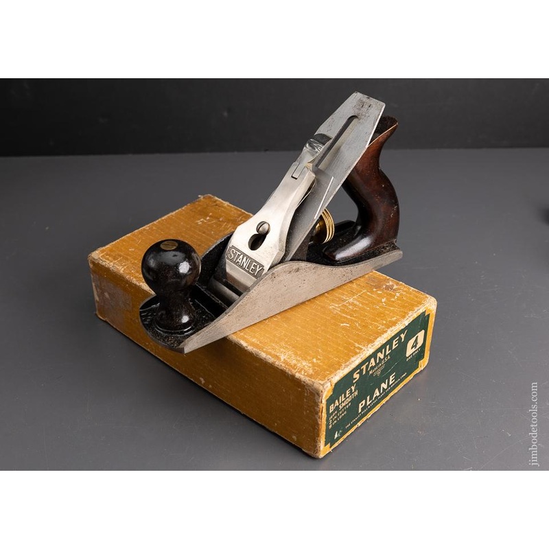 STANLEY No. 4 Smooth Plane Mint in Box – 95894