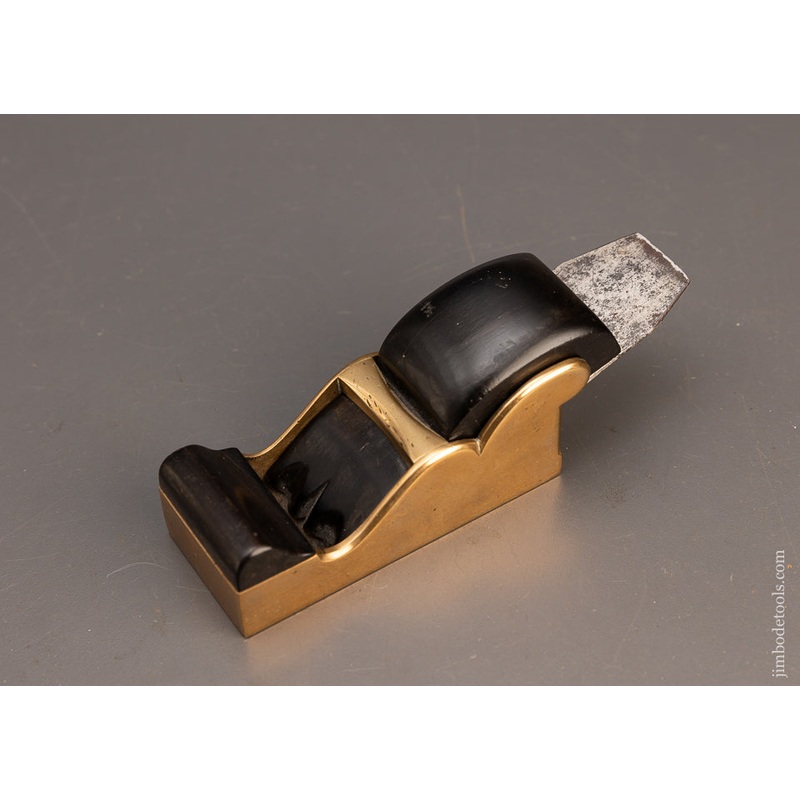 Stunning Gunmetal Ebony Infill Thumb Plane – EXCELSIOR 114913