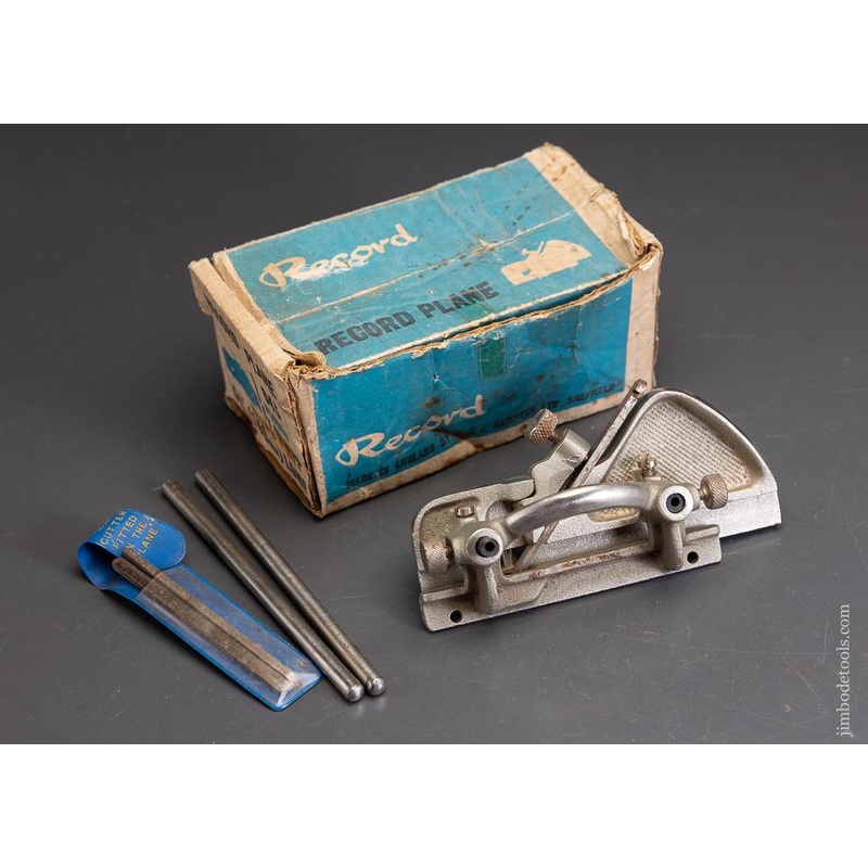 RECORD No. 043 Plow Plane 100% Complete and Near Mint in Box – 96039