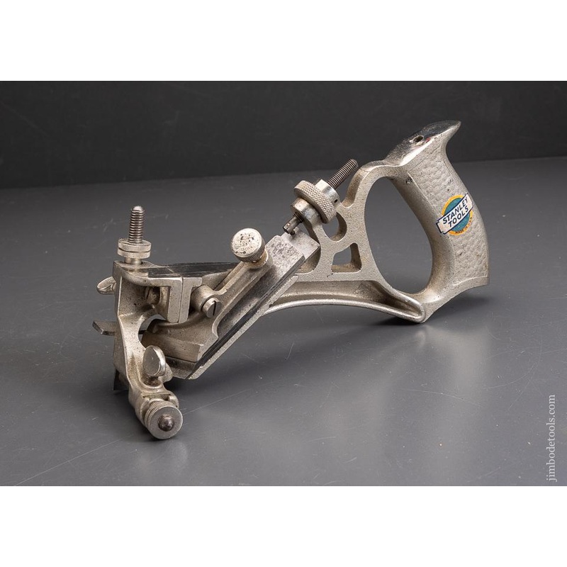 STANLEY No. 196 Curve Rabbet Plane with Decal NEAR MINT! SWEETHEART – 94191 – AS OF DEC 11