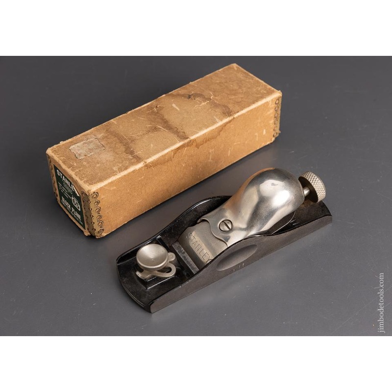 STANLEY No. 65 Low Angle Block Plane Near Mint in Box – 95897