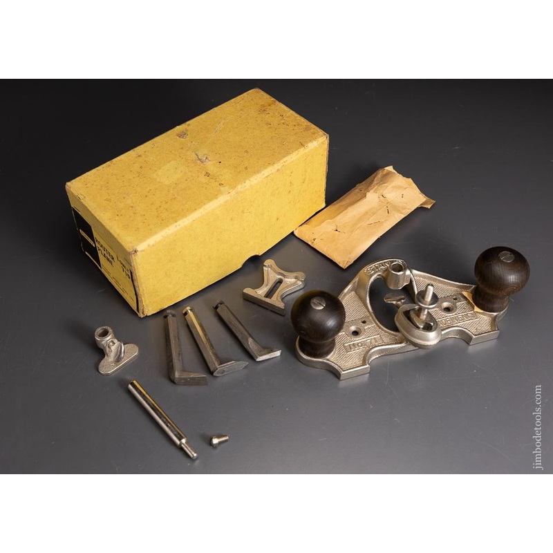 STANLEY No. 71 Router Plane Mint in Box – 95888