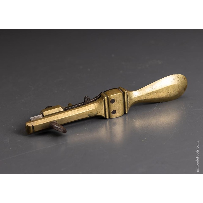 Stunning 18th Century Brass Purfling Tool – EXCELSIOR 94171