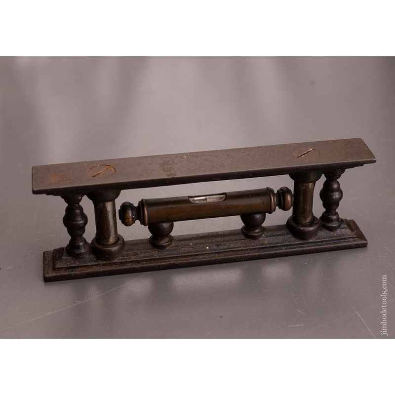 Rare L.L. DAVIS May 29, 1877 Patent Type One Spindle Level 1877 Patent 6 inch Size – 95996 – AS OF DEC 19
