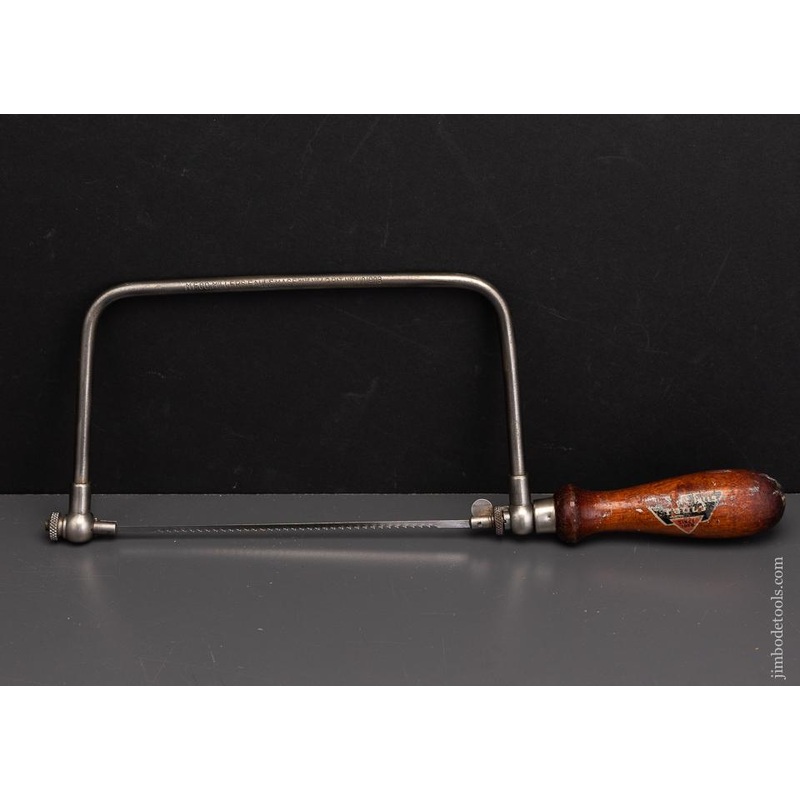 Rare Millers Falls No. 42 Coping Saw Fine with Decal – 96126