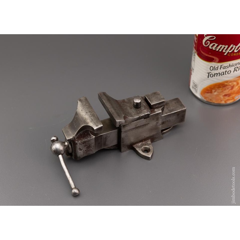 Rare PRENTISS 1868 Patent Swivel Jaw Vise Mini Size 1 3/4 inches – 96412