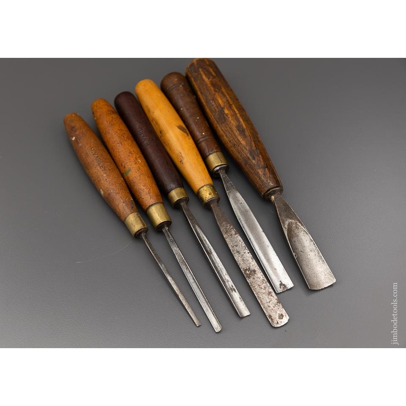 Set of 6 ADDIS Carving Chisels – 96297