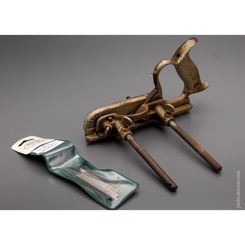 STANLEY No. 50 Plow Plane User with 2 stops and 4 cutters – 96261