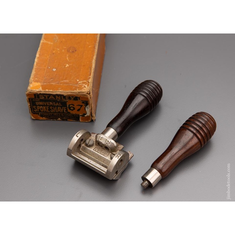 STANLEY No. 67 Spoke Shave Complete and Mint in Box – 95807