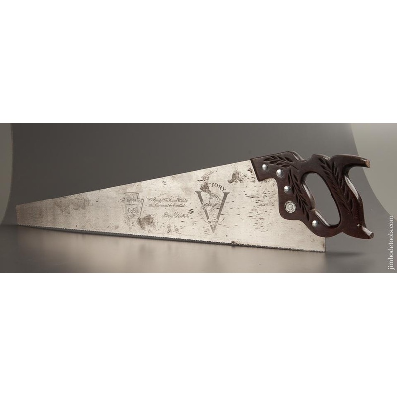 UNUSED 12 point 26 inch DISSTON D-15 Crosscut Hand Saw Near Mint! — 77429R