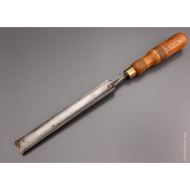 Wonderful Pattern Makers Paring Gouge 1 x 14 1/2 Boxwood Handle IBBOTSON – 96801