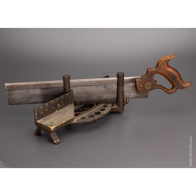 Rare Mini Miter Box MILLERS FALLS LANGDON No. 16 1/2 – 96736 – AS OF FEB 7