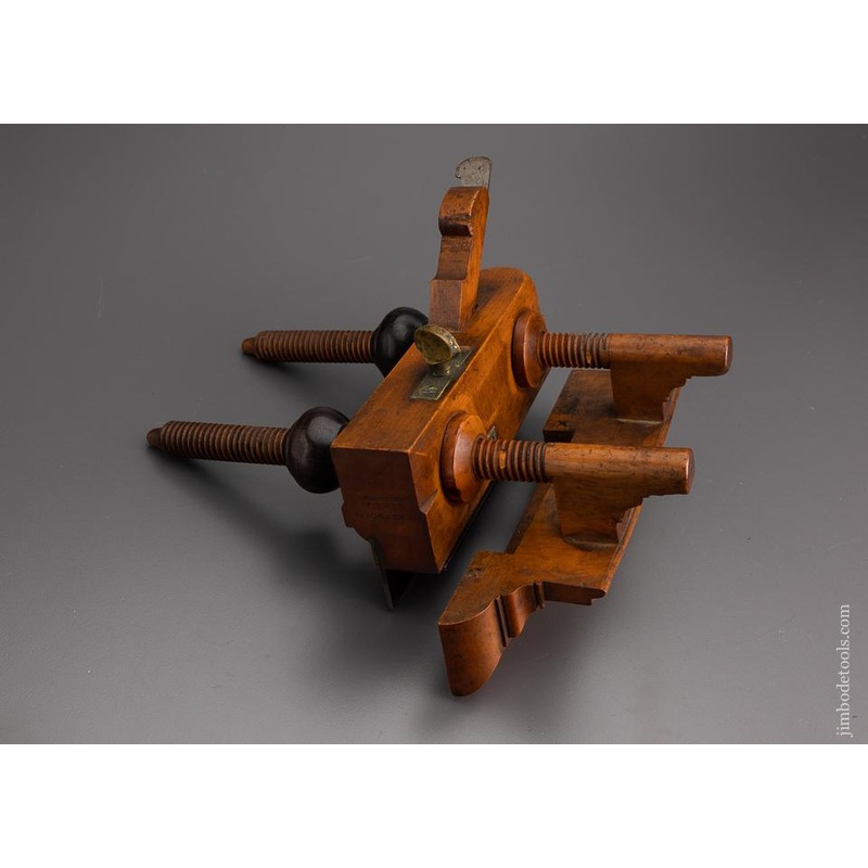 Solid Boxwood & Rosewood Plow Plane by E.F. SEYBOLD CinT. O. – 96832