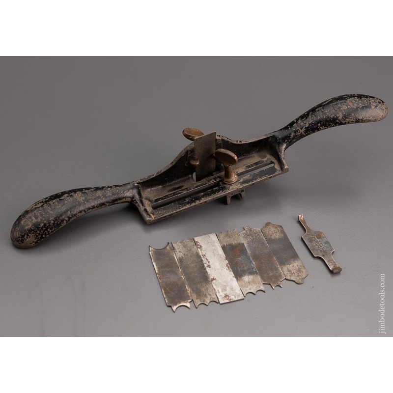 STANLEY No. 66 Hand Beader with one fence and all 8 cutters – 96884