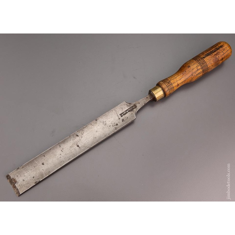 THOS. IBBOTSON Extra Fine 1 1/4 inch Pattern Makers Paring Gouge 14 7/8 Long – 96789