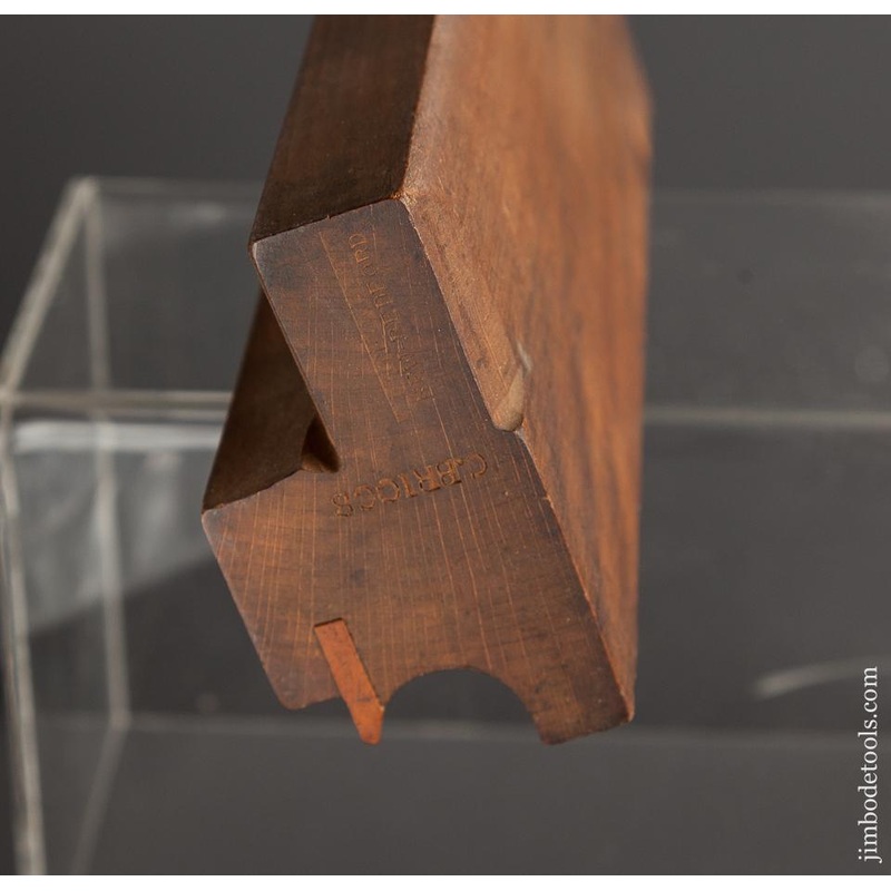 UNUSED! 8/8 inch Side Bead JOHN M TABER NEW BEDFORD MA Molding Plane circa 1820-72 EXTRA FINE – 78137
