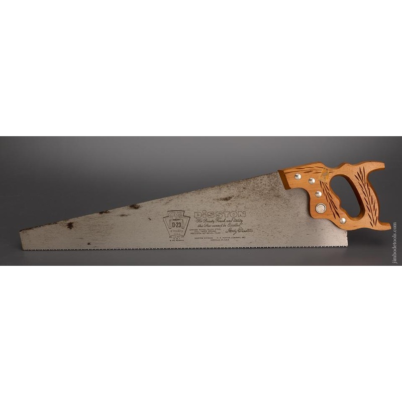 Unused DISSTON D-23 Hand Saw – 96866