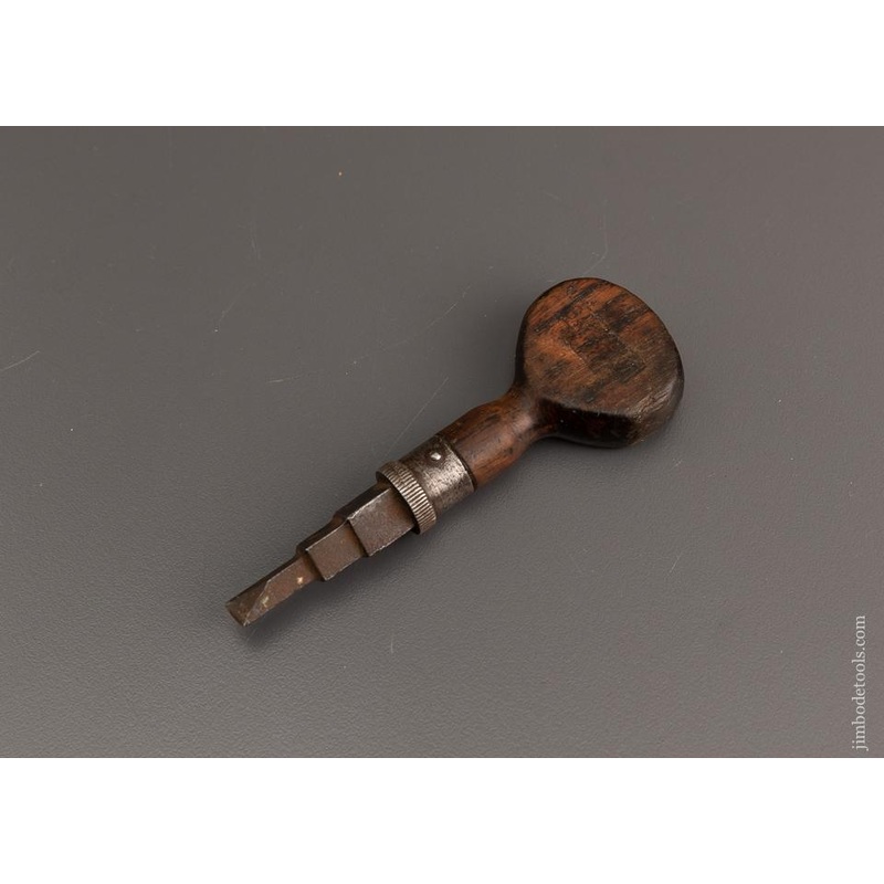 Rare rosewood Locksmiths Screwdriver by SARGENT – 96738