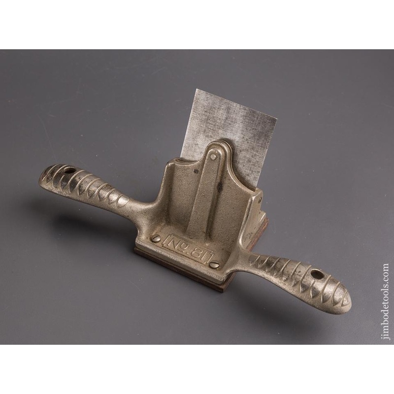 STANLEY NO. 81 Cabinet Scraper with Rosewood Sole * 85440
