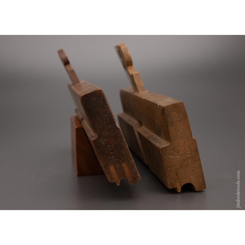 2 Fine Side Bead Moulding Planes by SANDUSKY & OHIO TOOL CO. 5/8 & 1/2 – 97077