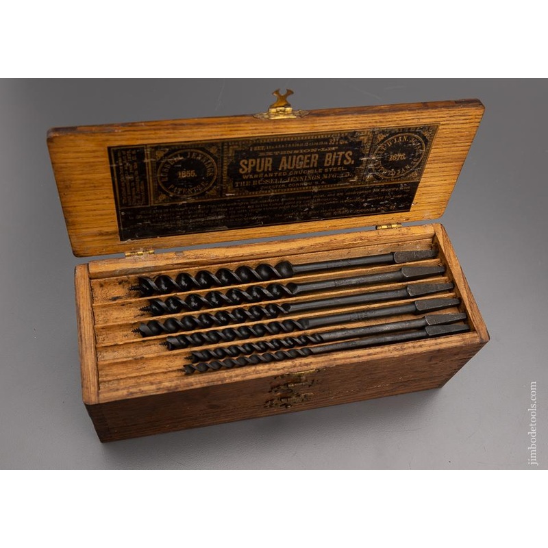 Rare Coarse Pilot Screw Fast Boring RUSSELL JENNINGS Bit Set – 97219