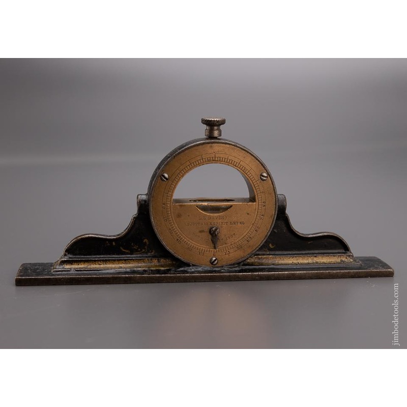 Remarkable DAVIS 6 Inch Mantle Clock Inclinometer Level with Pin Stripes – 97096