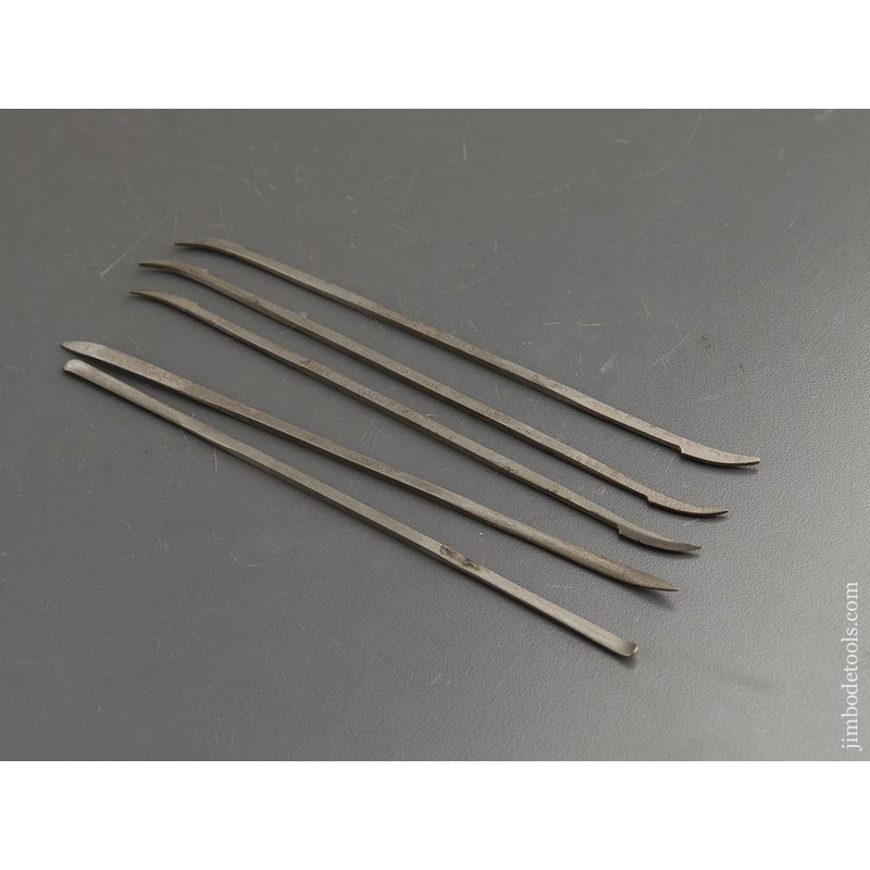 Set of Five NICHOLSON Rifflers * 90370