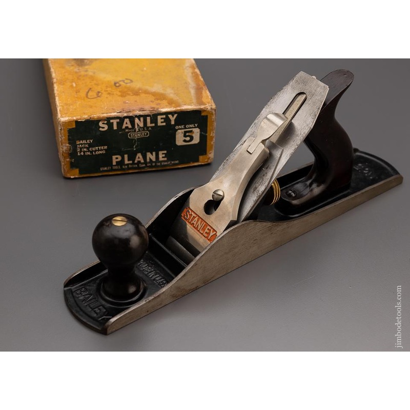 STANLEY No. 5 Jack Plane in Original Box – 97271