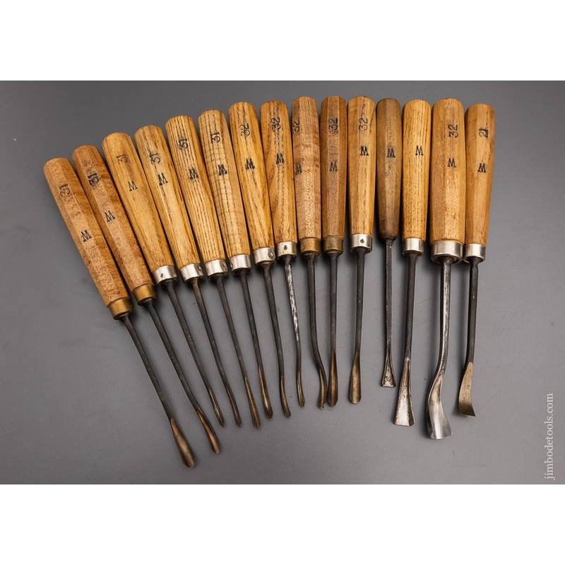 15 Excellent TIRANTI LONDON Carving Chisels – 97279