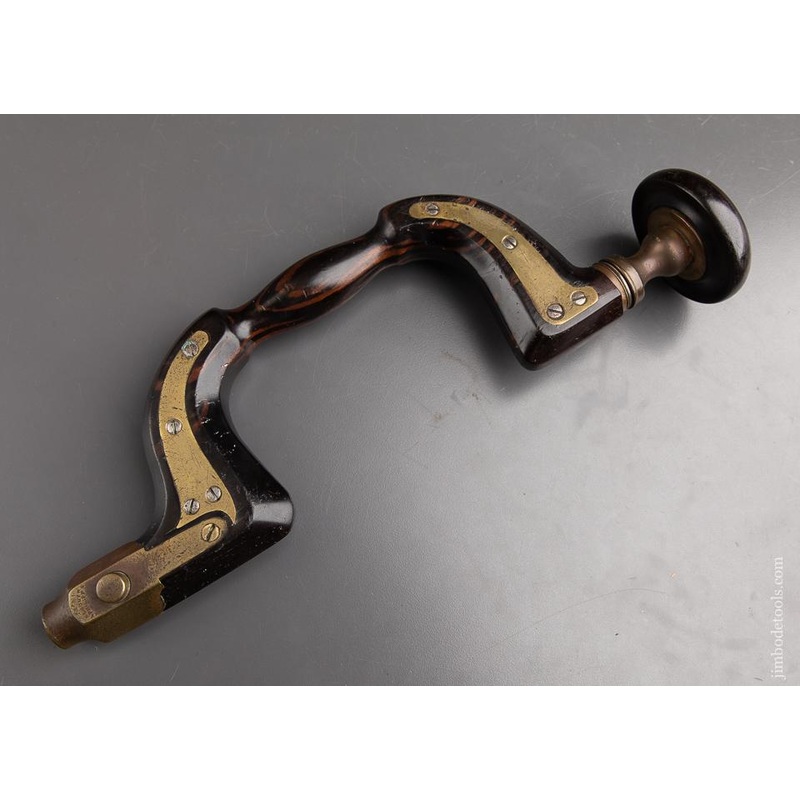 RARE Ebony Plated Brace by BLOOMER & PHILLIPS SHEFFIELD circa 1850 * 92750U