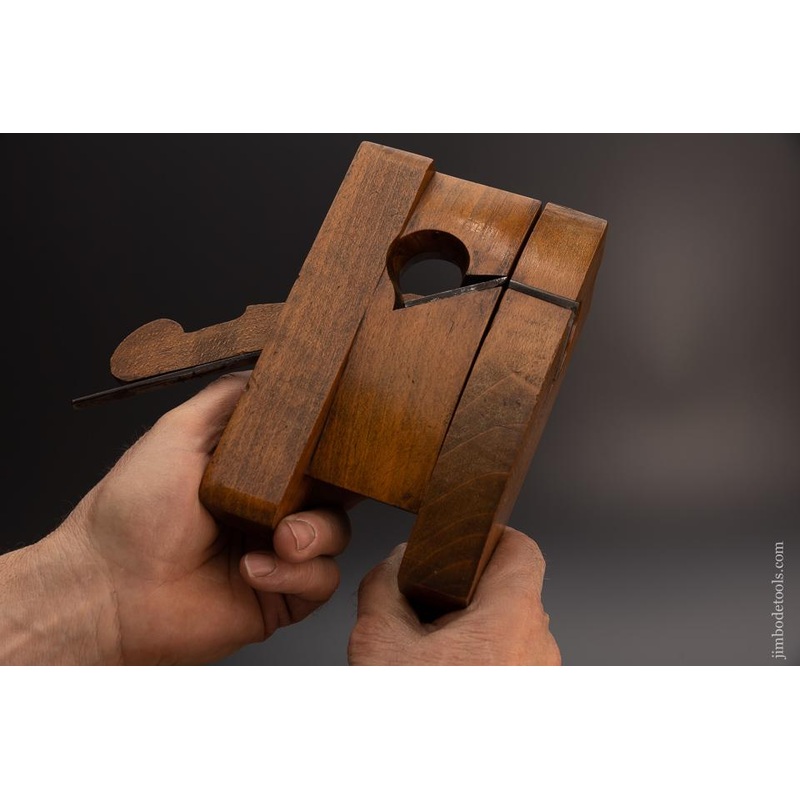 Rare Matched Pair CURVED Casement Window Rabbet Planes Fine – 97289