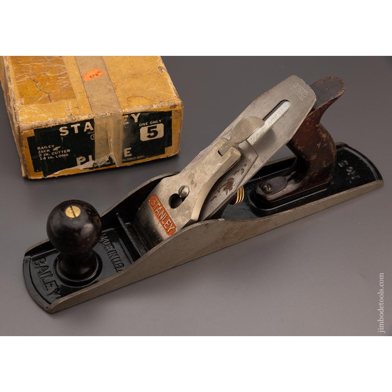 STANLEY No. 5 Jack Plane in Original Box – 97415