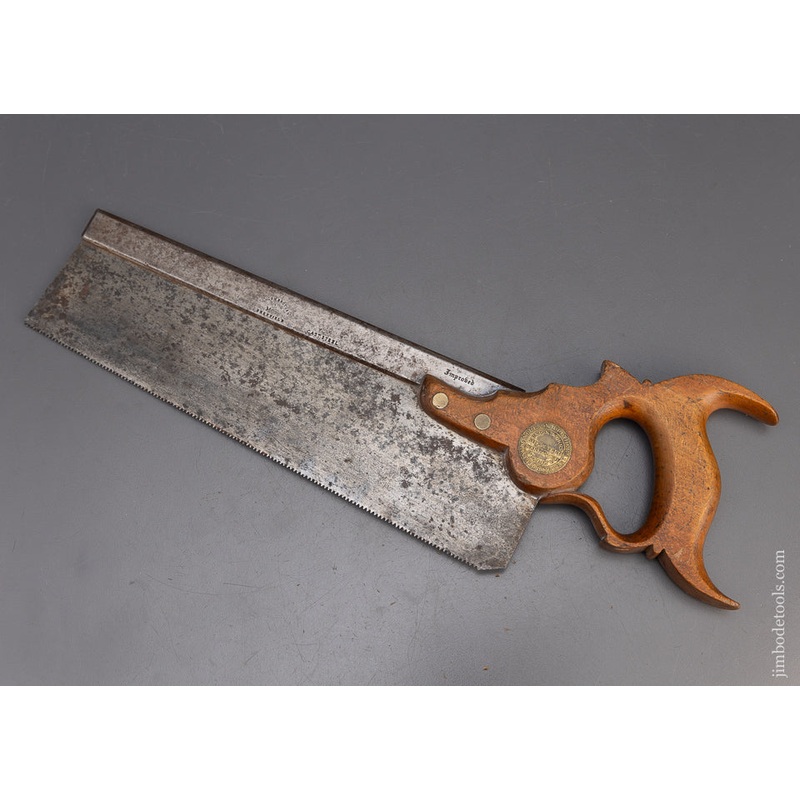 Spectacular Triple Cove Back Saw by MOULSON BROTHERS – EXCELSIOR 115295