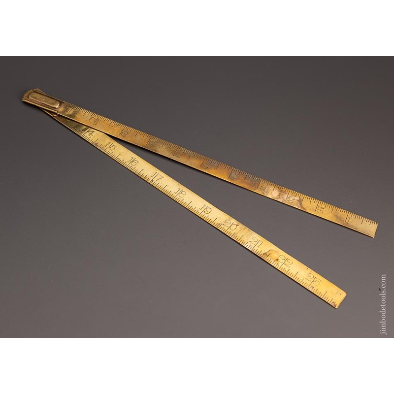 STANLEY No. 17 Brass Blacksmiths Rule – 97481