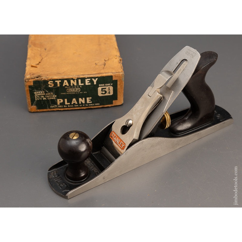 STANLEY No. 5 1/4 Junior Jack Plane Near Mint in Original Box – 115251