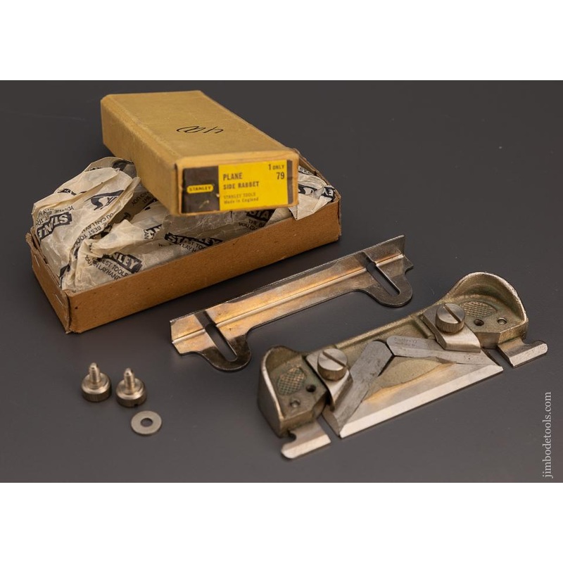 STANLEY No. 79 Double Side Rabbet Plane Mint in Box – 97405