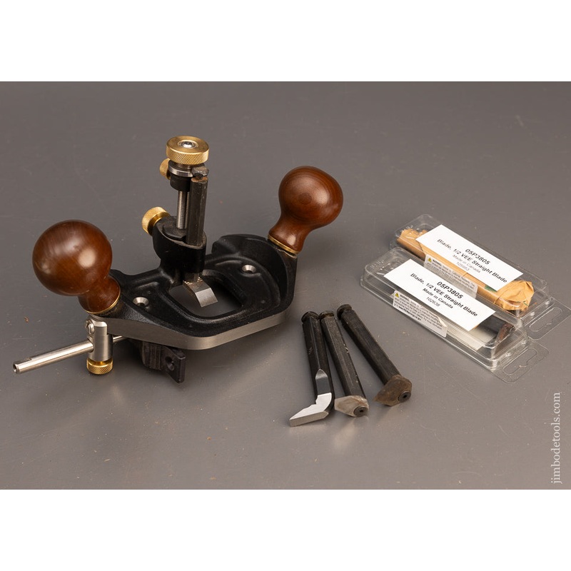 VERITAS Large Router Plane with Fence & 6 Cutters – 115315