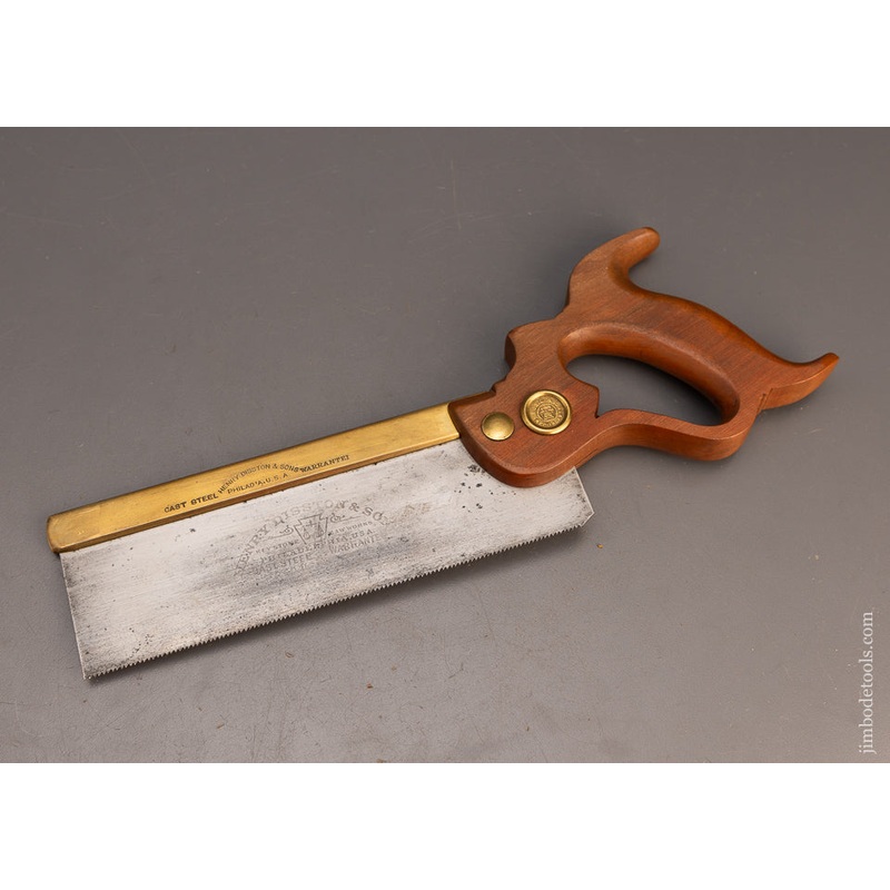 Very Rare & Fine Just Sharpened DISSTON No. 5 Dovetail Saw 8 Inch – 114792