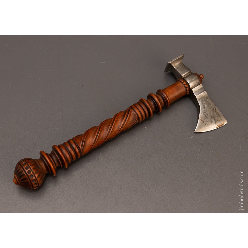 Stunning 18th Century Style Battle Axe with Carved Handle by DAVID BROOKSHAW – EXCELSIOR 116617 – AS OF JULY 7