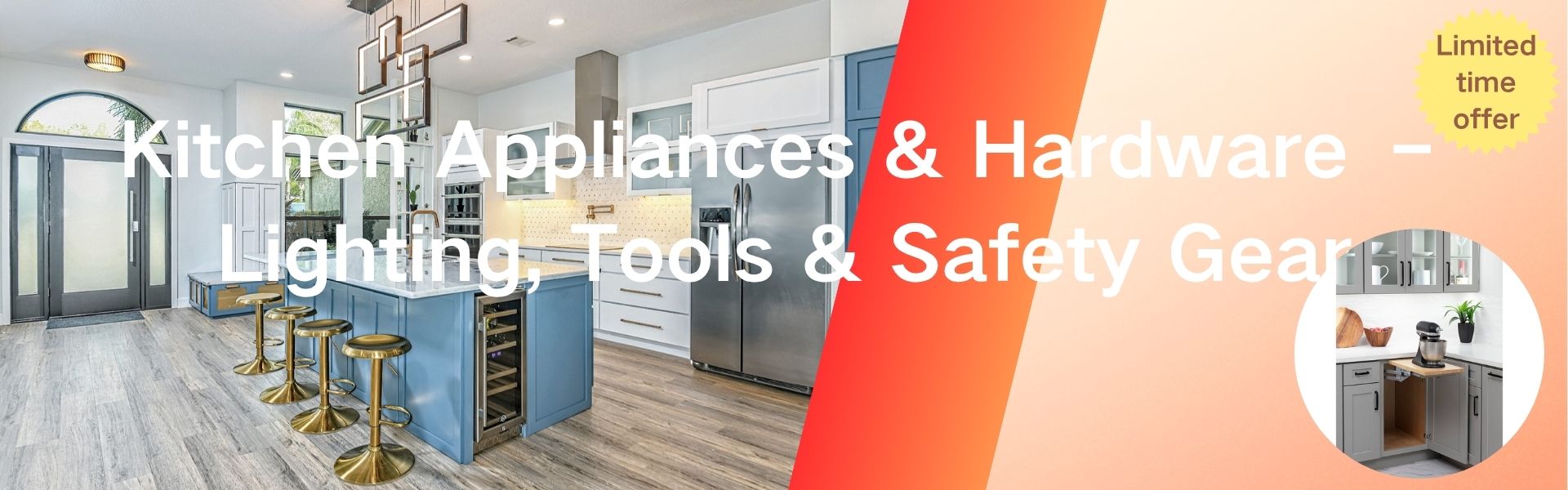Kitchen Appliances & Hardware – Lighting, Tools & Safety Gear